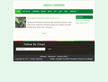 Tablet Screenshot of anekatanaman.com